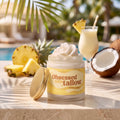 "Pina Colada" Whipped Tallow Glass Jar